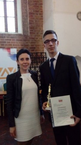Finalista etapu centralnego Olimpiady Wiedzy Historycznej z „ Jagiełły”!